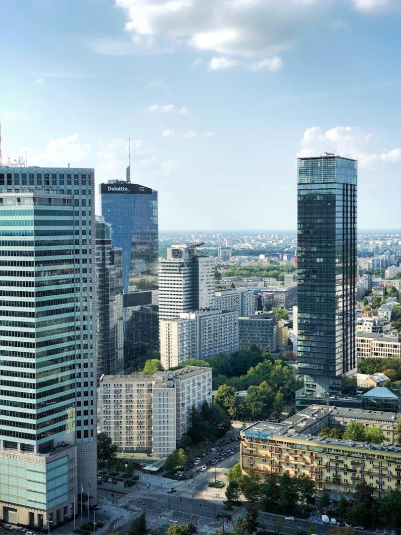 Warsaw Inside Solec With Private Parking Apartamento Exterior foto